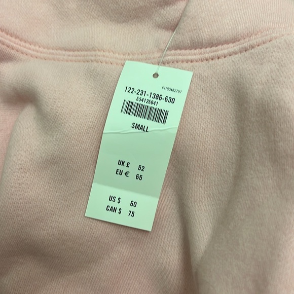 - Abercrombie pale pink men’s hoodie size small tags on - Picture 3 of 3